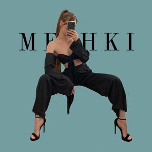 COPY - Meshki ELIANA SATIN PALAZZO PANTS & SATIN …